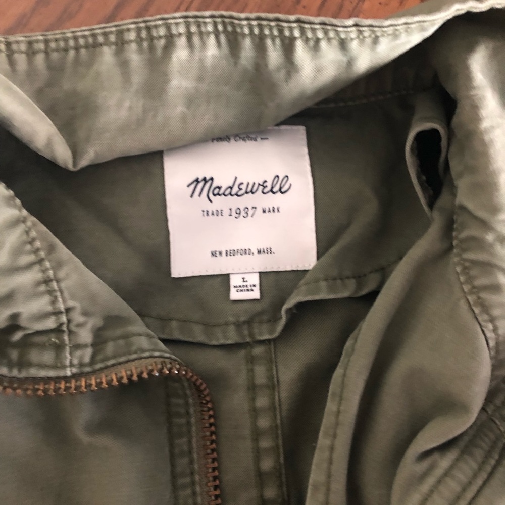 Army green madewell jacket